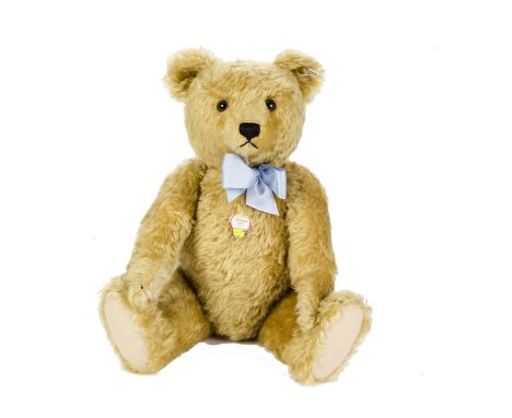 A Steiff Limited Edition Replica 1951 Blonde 50 Teddy Bear, in original box with certificate, 627 of 4000, 1997