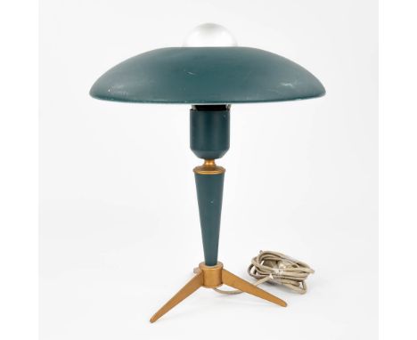 Louis Christian KALFF (1897-1976) a mid-century table lamp for Philips. (33 x 28,5cm)