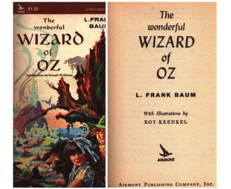 The Wonderful Wizard of Oz first edition paperback book. 160 pages. Good condition. All autographs come with a Certificate of