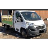 2019/19 FIAT DUCATO 35 MULTIJET II – DROPSIDE WITH TAIL LIFT – 2.3L DIESEL – MANUAL