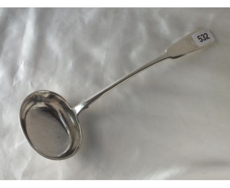 Russian fiddle pattern soup ladle, 84 standard, 185g.  