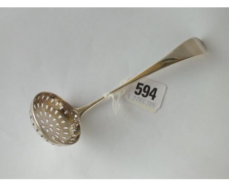 Georgian OE pattern sifter ladle, Lon 1804 by Batemans 30g. 