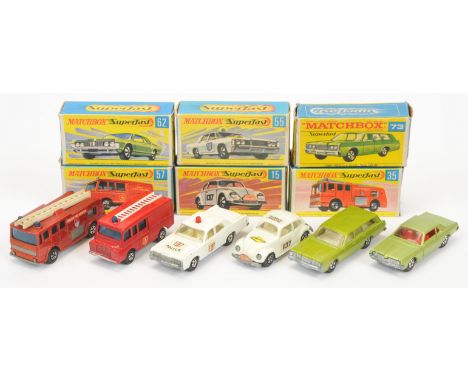 Matchbox Superfast group (1) 15a Volkswagen Beetle Rally Car - off white body with racing number 137 door labels &amp; Monte 