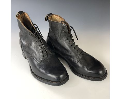 A pair of 1941 dated RAF Ammunition boots, size 8