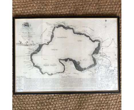 John Bodger (18th Century) A&nbsp; [ map ] Chart of the Beautiful Fishery of Whittlesea Mere in the County of Huntingdon and 