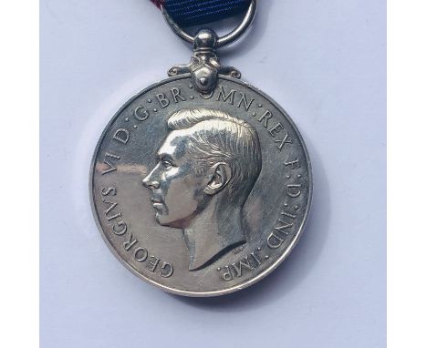 A George VI Royal Fleet Reserve Long Service and Good Conduct Medal to SS 10716 (CH B 19553) H R Kelf, A B RFR