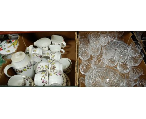 A Staffordshire Midwinter part tea service