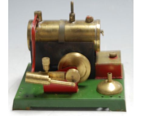 A cased model stationary steam engine, model L5