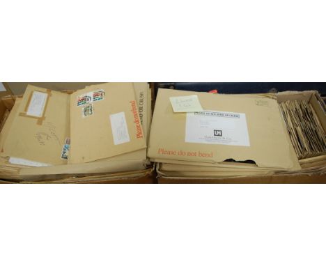 Two boxes of first day covers 