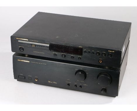 Marantz stereo integrated amplifier PM-66SE, Marantz CD player CD6000OSE (2)