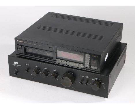 Sansui integrated amplifier AU-217II, Pioneer multi-play compact disc player PD-Z81M (2)