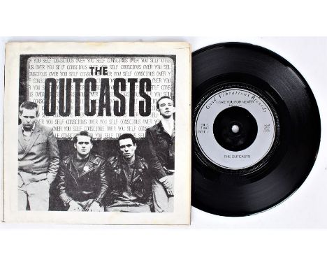 The Outcasts – Self Conscious Over You ( GOT 17 , 7", UK first pressing, 1979, sleeve and vinyl EX)