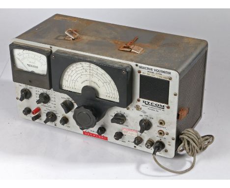 Rycom Instruments selective voltmeter model 2174A, serial no. 2501, 200-250V