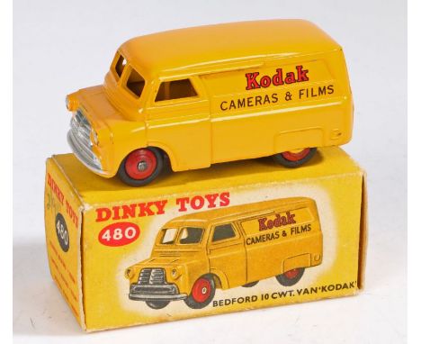 A boxed Dinky Toys No. 480 Bedford 10 CWT. Van 'Kodak'