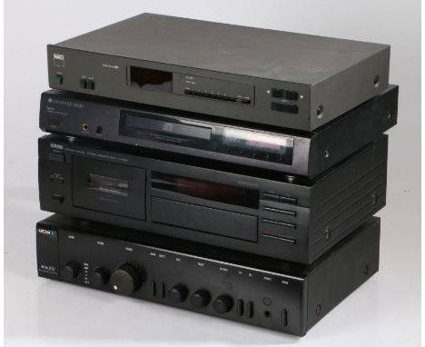 Arcam Delta 290 R/C Amplifier, a NAD Stereo Tuner 4225, serial number T422527820, a Cambridge Audio Compact Disc Player, and 