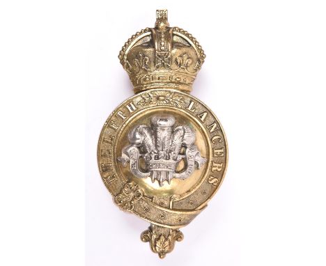 A post 1902 bit boss of the 12th Lancers. Near VGC £40-60 