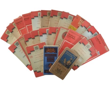 Ordnance Survey Map collection, 186 Bodmin and Launceston, Sheet 179 Bournemouth, sheet 178 Dorchester, sheet 189 Lands End, 