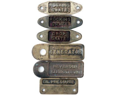 Bulleid Brass Cab plates x 6 Bulleid Merchant Navy / West Country locomotive brass cab identification plates x 6. To include 