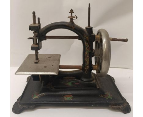 An Agenoria Maxfield table top sewing machine, 30 cm wide Provenance:&nbsp; A single owner collection, from the studio of a s