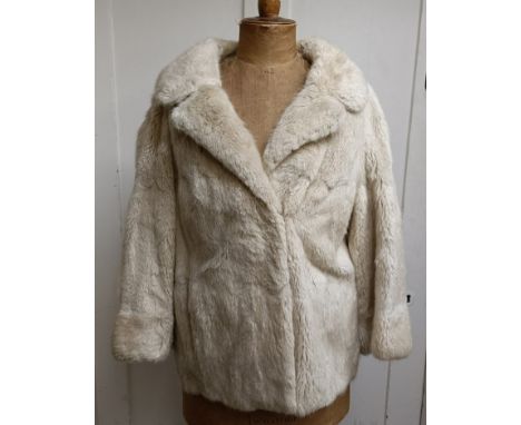 A fur jacket, stole and coat (3)