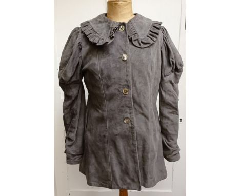 A 1960s handmade suede coat