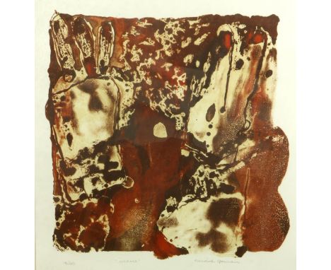 Richard Gorman, Irish (b. 1946)  "Naama," coloured lithograph,ÿLimited Edition No. 5 (40) approx. 66cms x 48cms (26" x 19"),ÿ