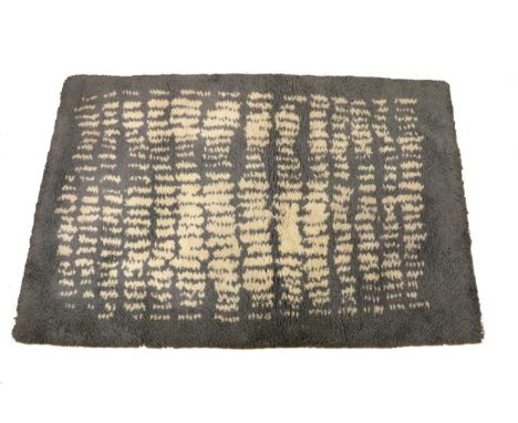 Louis le Brocquy (1916-2012)ÿ(Attributed to)  "Abstract - Greyscale," Tapestry, approx. 188cms x 124cms (74" x 49"), label fo