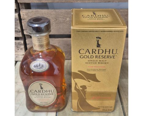 Cardhu Gold Reserve Single Malt Scotch whisky 70cl. Full sealed &amp; with box 