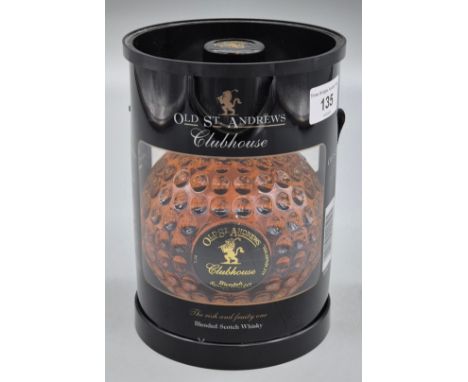 Boxed and bottled "Old St Andrews" Clubhouse Blended Scotch Whisky. 70cl. Full, sealed and boxed.