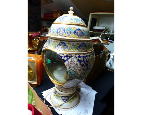 Unusual ceramic fish tank