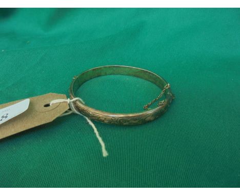 { Group of lots:  448, 449 } Silver clasp bracelet, Birmingham 1961