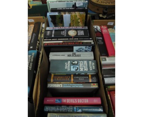 15 Hardback Military books in good condition including Battle of the Bulge through the Lens, General price list Army &amp; Na