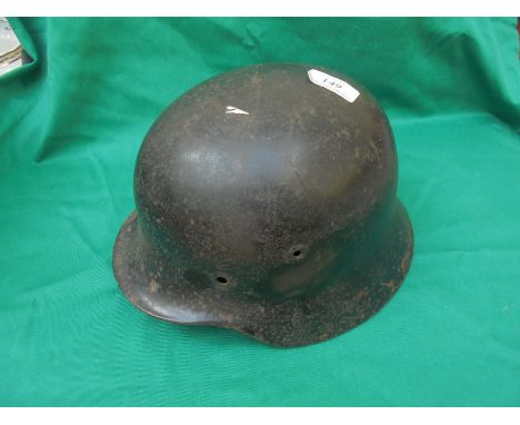 Second World War German soldiers helmet