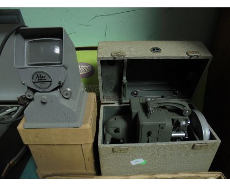 Early Paillard Bolex Movie Projector, possibly 16mm &amp; 8mm in original case, made in Switzerland