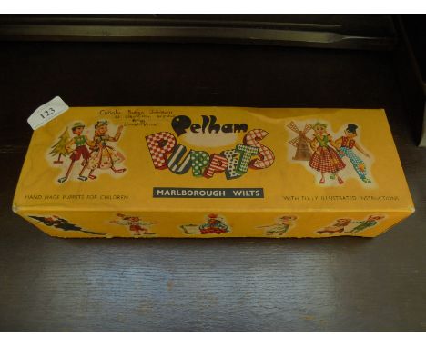 Boxed Pelham Puppet 'Marlborough Wilts' both puppet and box in good condition