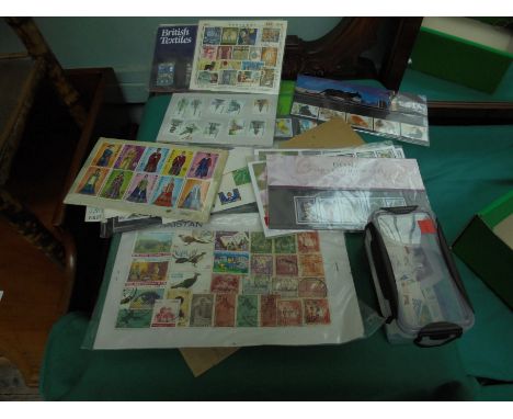 selection of First Day covers and various stamps, both British, Middle and Far Eastern 