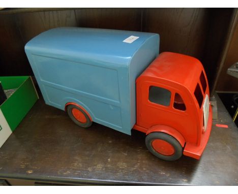 Large Triang tin plate delivery lorry circa 1950's 