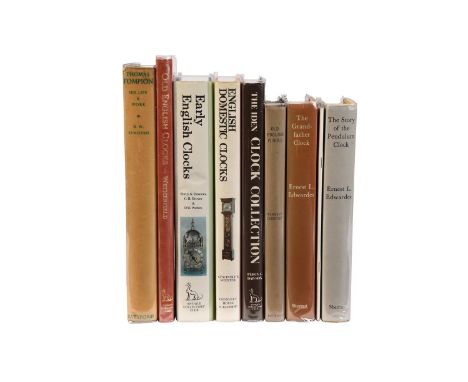 Ɵ HOROLOGICAL REFERENCE BOOKS MAINLY ON THE GOLDEN AGE OF ENGLISH CLOCKMAKINGNINE PUBLICATIONS: Cescinsky, Herbert THE OLD EN