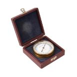 A SCARCE GENERAL POST OFFICE BRASS ANEROID BAROMETER