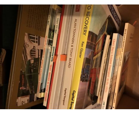 London Transport mixed lot of books (15) including: Route to Recovery, The RT Family 1939-1989, Overground Victoria, London B
