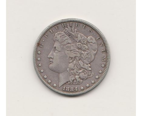 USA 1884 Morgan Dollar, VF