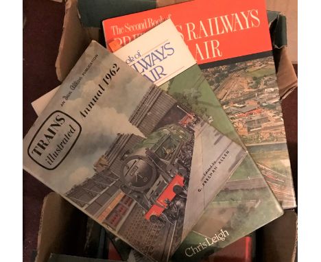 Railway and Locomotive History Books (14) including: Locospotters' Albums, Britain's Railways. Britain's Railways from the Ai