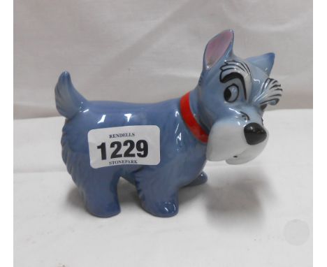 A Wade Whimsie blow up figurine, depicting 'Jock'