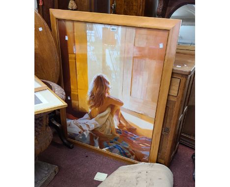 Zhaoming Wu: a framed large format coloured print entitled 'A Still Afternoon of a Saturday'