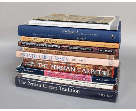 Carpets and Rugs Books, including Ford (P.R.J.), The Persian Carpet Tradition, colour illustrations throughout, dust jacket; 