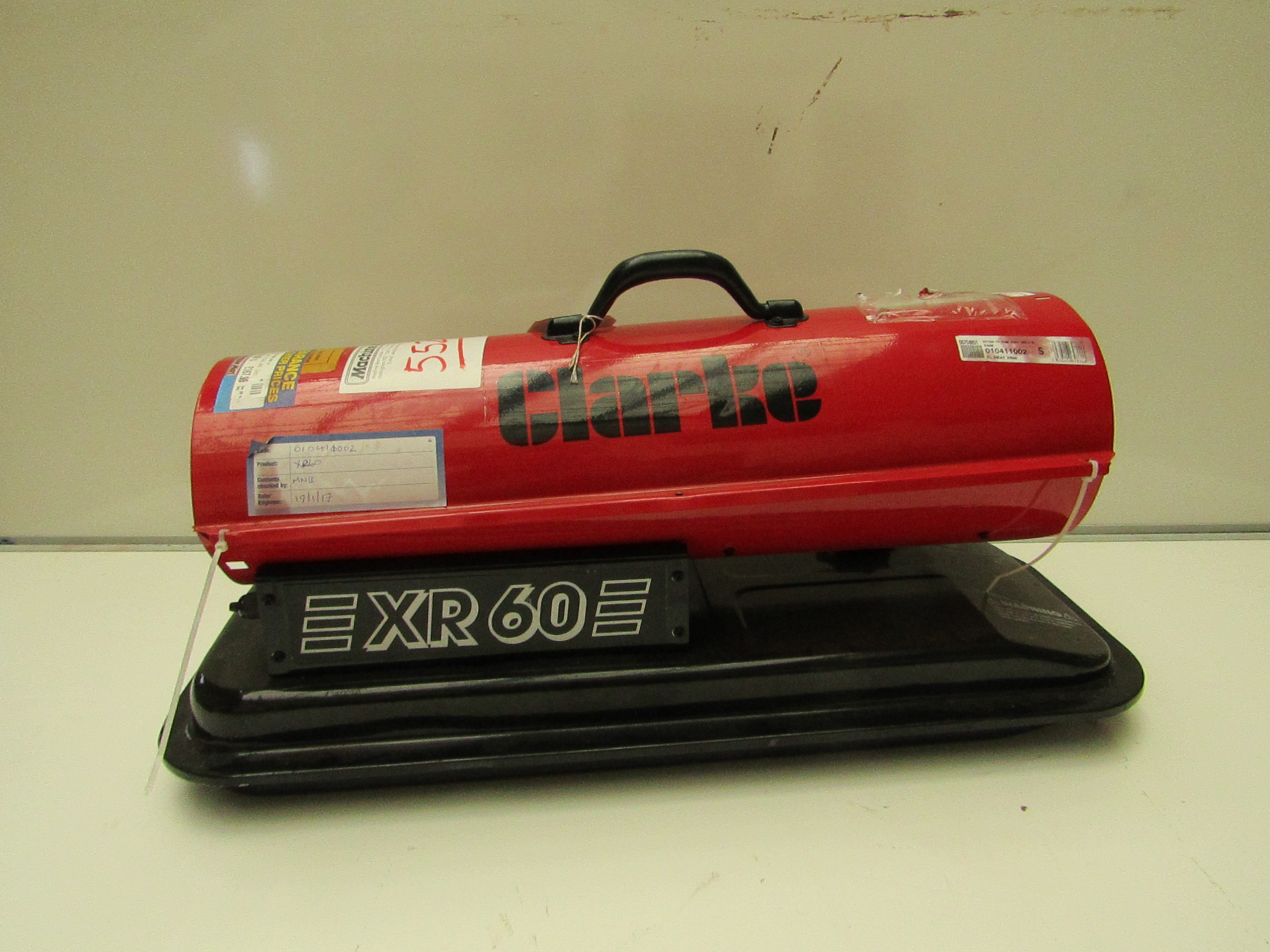 Clarke XR60 14.7kW Paraffin/Diesel Space Heater Please note all these