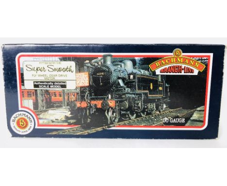 Bachmann OO gauge 31-452 Ivatt steam locomotive in BR Lined Black livery mint and boxed