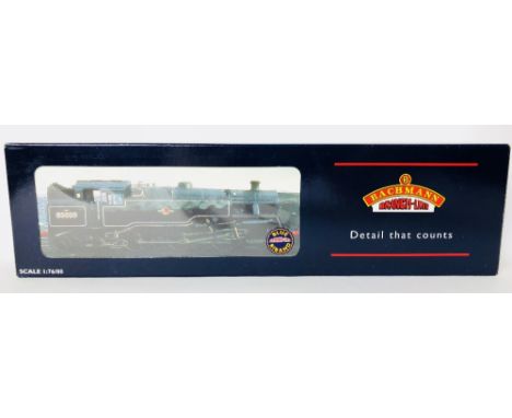 Bachmann OO gauge 32-354 Class 4MT BR Lined Black 80000 steam locomotive mint and boxed