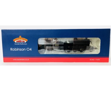 Bachmann OO gauge 31-001 Robinson 04 BR Black 63601 steam locomotive mint and boxed