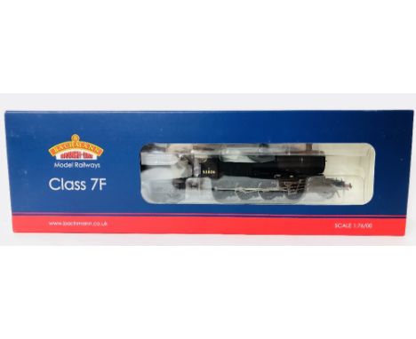 Bachmann OO gauge 31-010 Class 7F 53806 BR Black steam locomotive mint and boxed